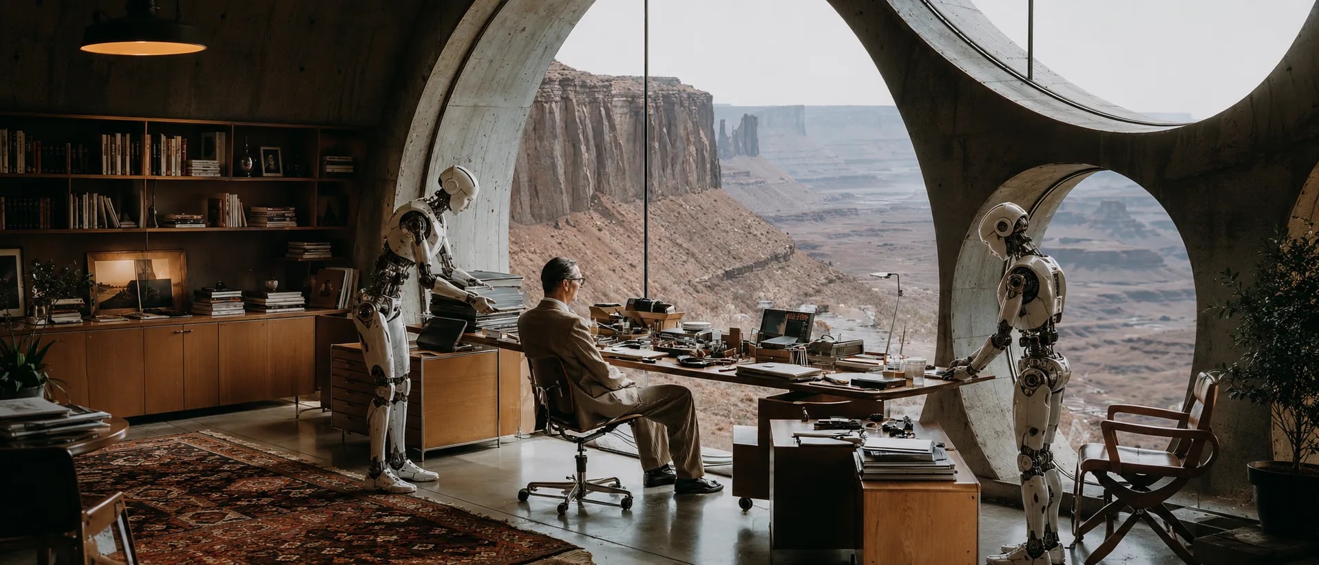 AI automation workspace
